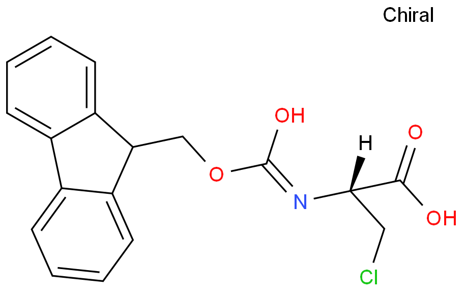 (R)-2-((((9H-芴-9-基)甲氧基)羰基)氨基)-3-氯丙酸CAS:212651-52-0