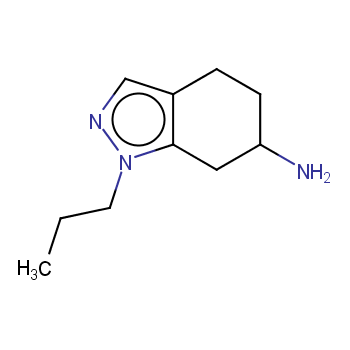 1-Propyl-4,5,6,7-tetrahydro-1H-indazol-6-amine structure