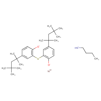 butan-1-amine;nickel(2+);2-[2-oxido-5-(2,4,4-trimethylpentan-2-yl)phenyl]sulfanyl-4-(2,4,4-trimethylpentan-2-yl)phenolate