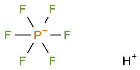 六氟磷酸化学结构式
