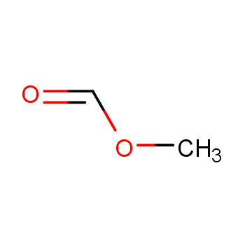 甲酸甲酯化学结构式