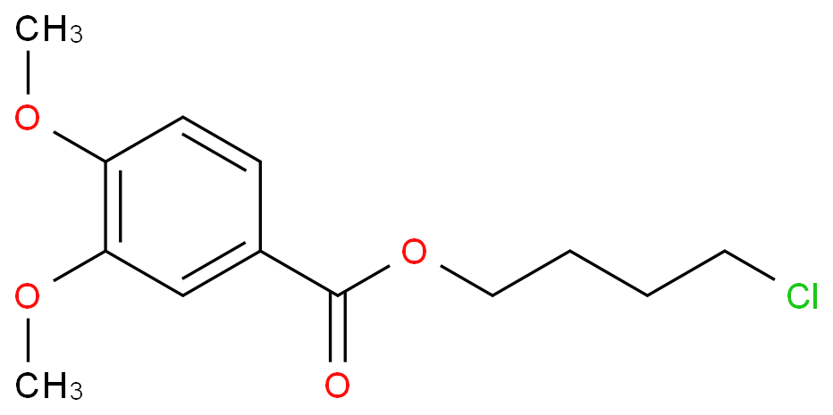 W-ChlorobutylVeratrate structure