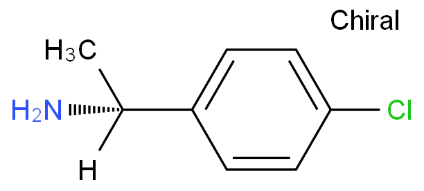 27298-99-3 (R)-(+)-1-(4-氯苯基)乙胺 结构式图片