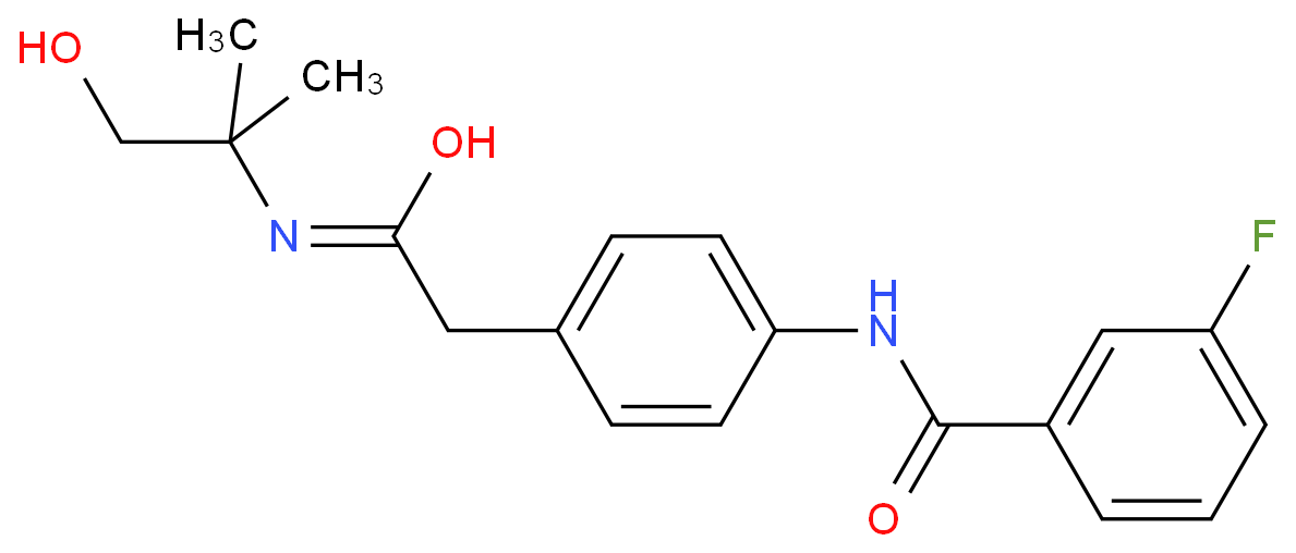2-Fluoro-4'-hydroxy-[1,1'-biphenyl]-3-carbonitrile structure