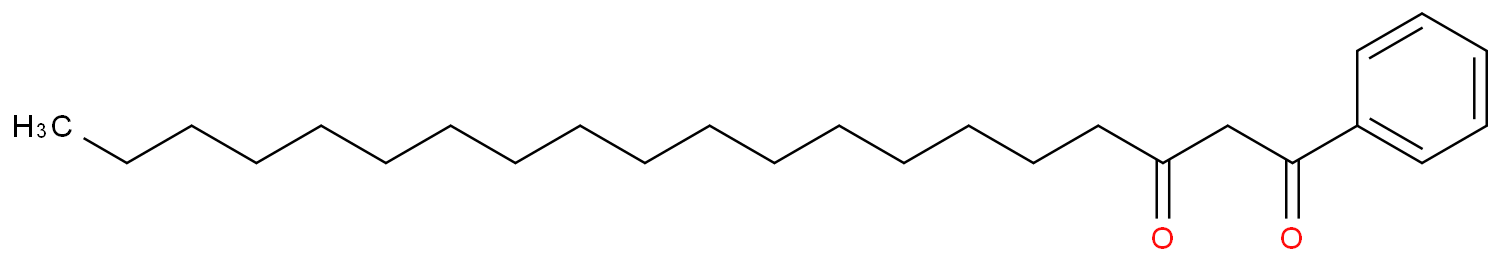 硬脂酰苯甲酰甲烷化学结构式