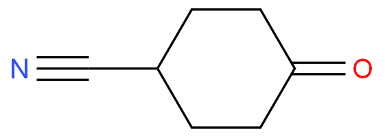 4-氧代环己烷甲腈化学结构式