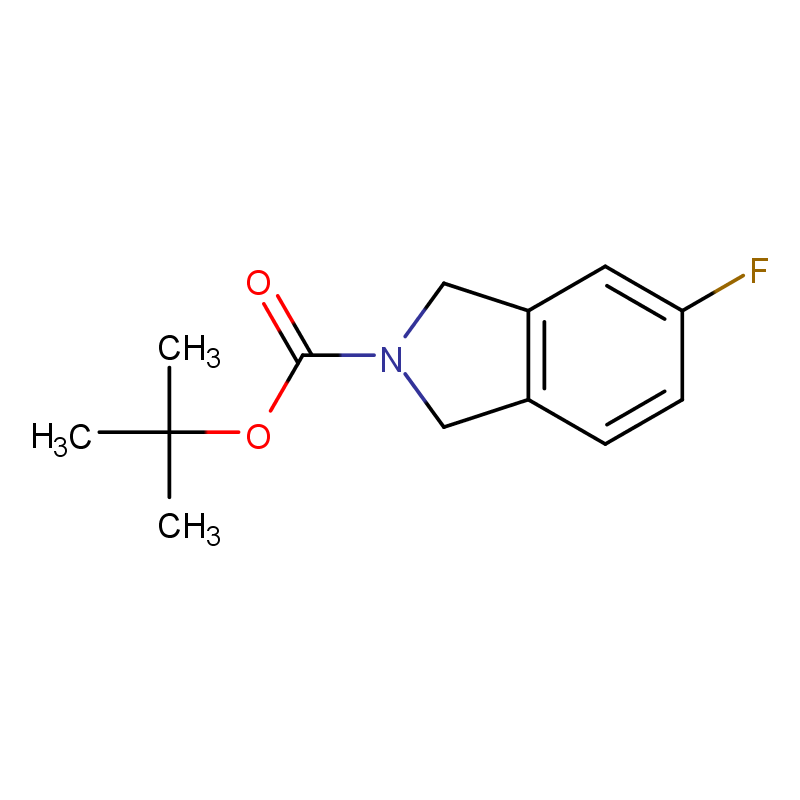 2-N-BOC-5-氟异吲哚啉 CAS号:871013-94-4科研及生产专用 高校及研究所支持货到付款