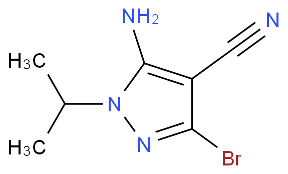 5-AMINO-3-BROMO-1-ISOPROPYL-1H-PYRAZOLE-4-CARBONITRILE