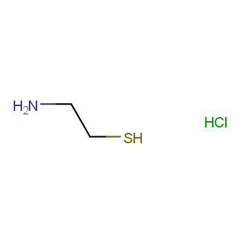 Cysteamine hydrochloride structure