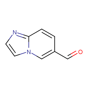 咪唑并[1,2-a]吡啶-6-甲醛化学结构式