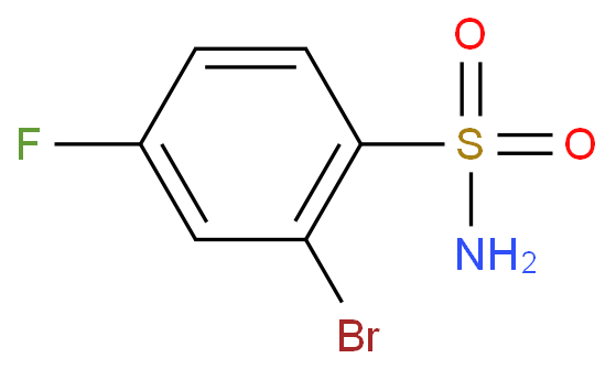 2-BROMO-4-FLUOROBENZENESULFONAMIDE