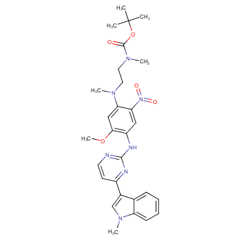 N,N''-[2,7-Bis(1,1-Dimethylethyl)-9,9-Dimethyl-9H-Xanthene-4,5-Diyl]Bis[N'-Butyl-Thiourea] structure
