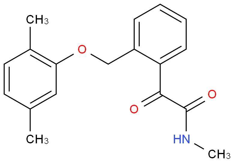 Carbamic acid, [2-[(4-fluoro-1,2-benzisoxazol-3-yl)oxy]ethyl]-, 1,1-dimethylethyl ester structure