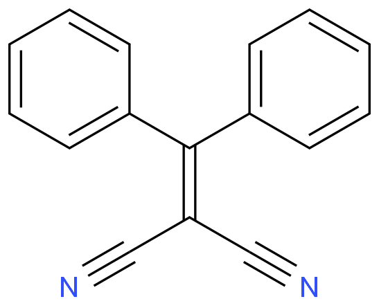 10394-96-4 2-二苯甲基亚基丙二腈 结构式图片