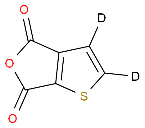 <4,5-D2<-2,3-thiophenedicarboxylic acid anhydride|[4,5-D2]-2,3-thiophenedicarboxylic acid anhydride