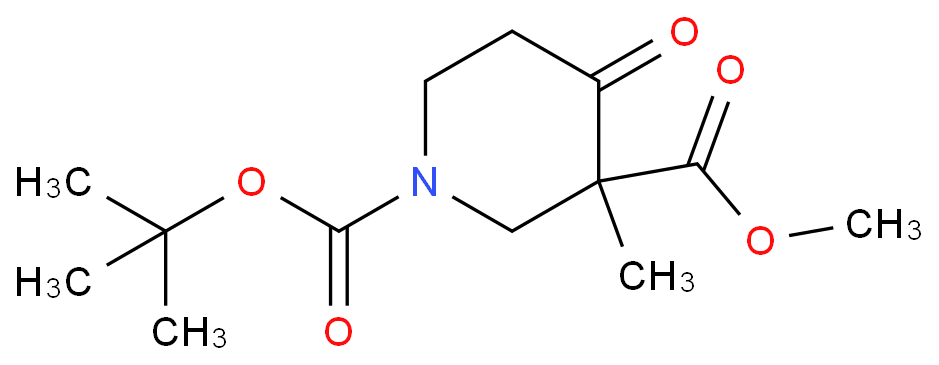 1-TERT-BUTYL 3-METHYL 3-METHYL-4-OXOPIPERIDINE-1,3-DICARBOXYLATE