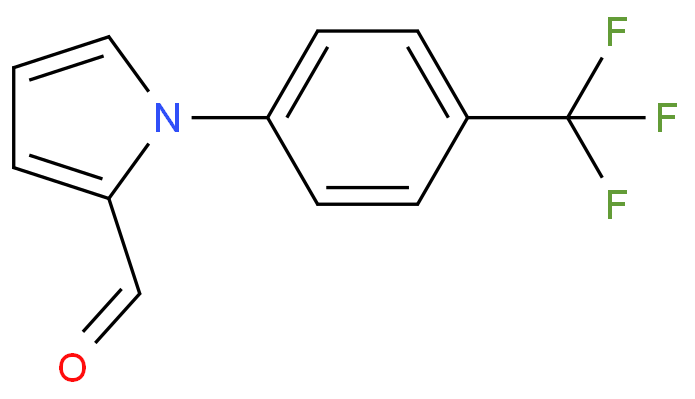 1-ó4-(三氟甲基)苯-吡唑-2-甲醛化学结构式