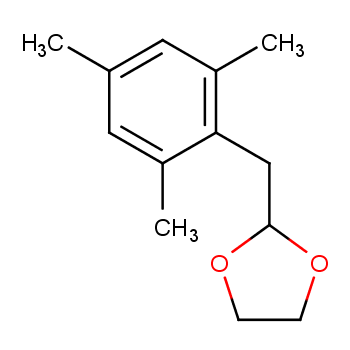 2,4,6-TRIMETHYL(1,3-DIOXOLAN-2-YLMETHYL)BENZENE