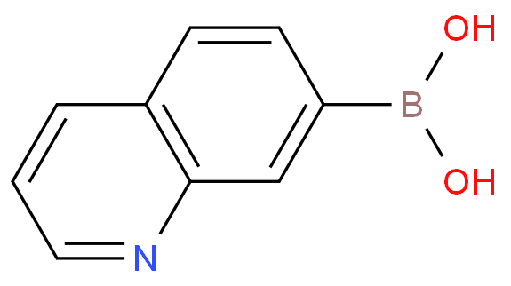 QUINOLIN-7-YLBORONIC ACID structure