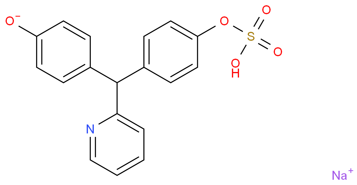 Sodium Picosulfate Related Compound A (20 mg) (4-[(pyridin-2-yl)(4-hydroxyphenyl)methyl]phenyl sodium sulfate)