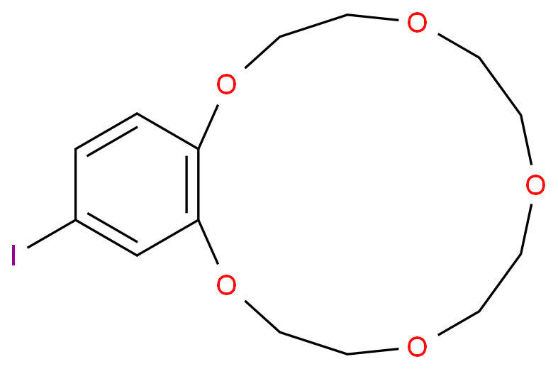 15-碘-2,3,5,6,8,9,11,12-八氢苯并[B][1,4,7,10,13]五氧杂环十五烷；现货供应