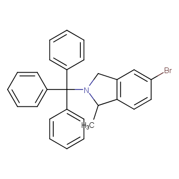 (R)-5-bromo-1-methyl-2-tritylisoindoline  