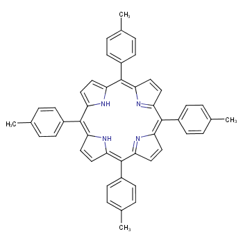 Hualong porphyrin 14527-51-6, 3-25$/g, Tetra(p-methylphenyl)porphyrin  