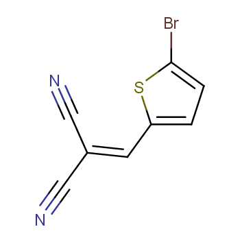 2-[(5-bromothiophen-2-yl)methylidene]propanedinitrile