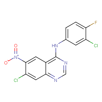 7-氯-N-(3-氯-4-氟苯基)-6-硝基-4-氨基喹唑啉