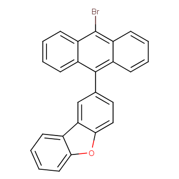 2-(10-溴蒽-9-基)二苯并[b,d]呋喃CAS号1314564-37-8；（科研试剂/现货供应，质量保证）