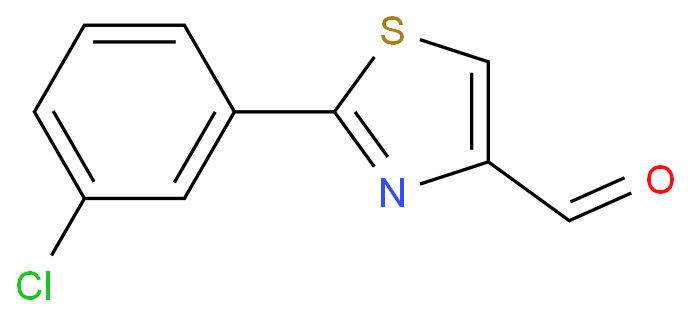 2-(3-chlorophenyl)-1,3-thiazole-4-carbaldehyde