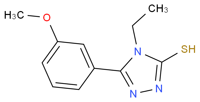 4-ETHYL-5-(3-METHOXYPHENYL)-4H-1,2,4-TRIAZOLE-3-THIOL
