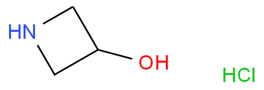 3-Hydroxyazetidine hydrochloride structure