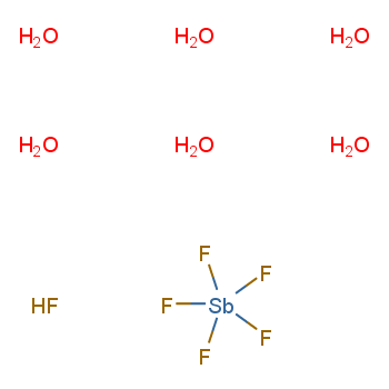 氟偏锑酸 六水合物
