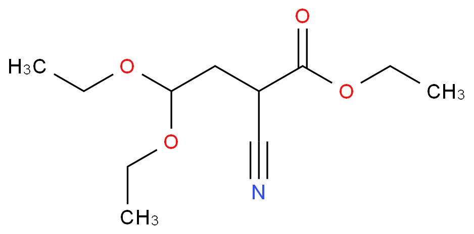 ethyl 2-cyano-4,4-diethoxybutanoate