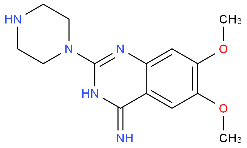 6,7-dimethoxy-2-piperazin-1-ylquinazolin-4-amine