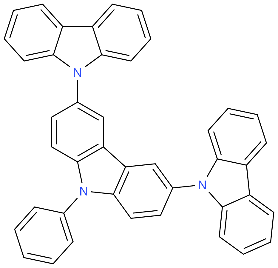 3,6-二(N-咔唑基)-N-苯基咔唑