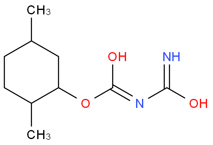 Cyclohexanol,2,5-dimethyl-, allophanate (2CI)  