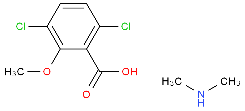 3,6-dichloro-o-anisic acid, compound with dimethylamine (1:1)