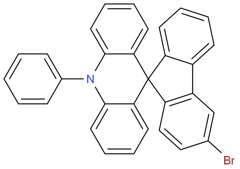 3'-bromo-10-phenyl-10H-spiro[acridine-9,9'-fluorene]  
