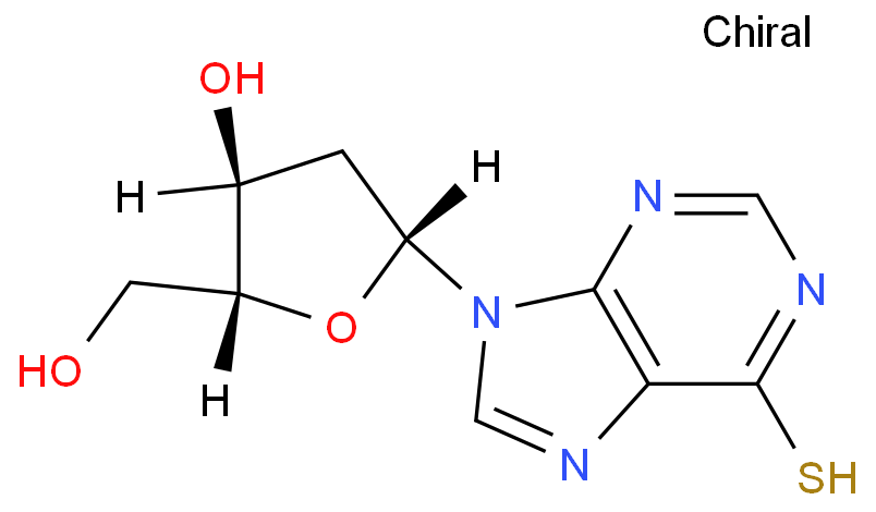 9-[4-hydroxy-5-(hydroxymethyl)oxolan-2-yl]-3H-purine-6-thione
