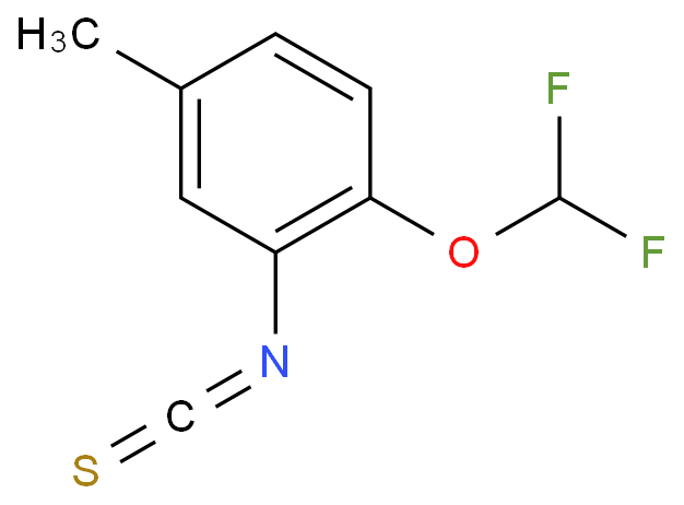1-DIFLUOROMETHOXY-2-ISOTHIOCYANATO-4-METHYL-BENZENE