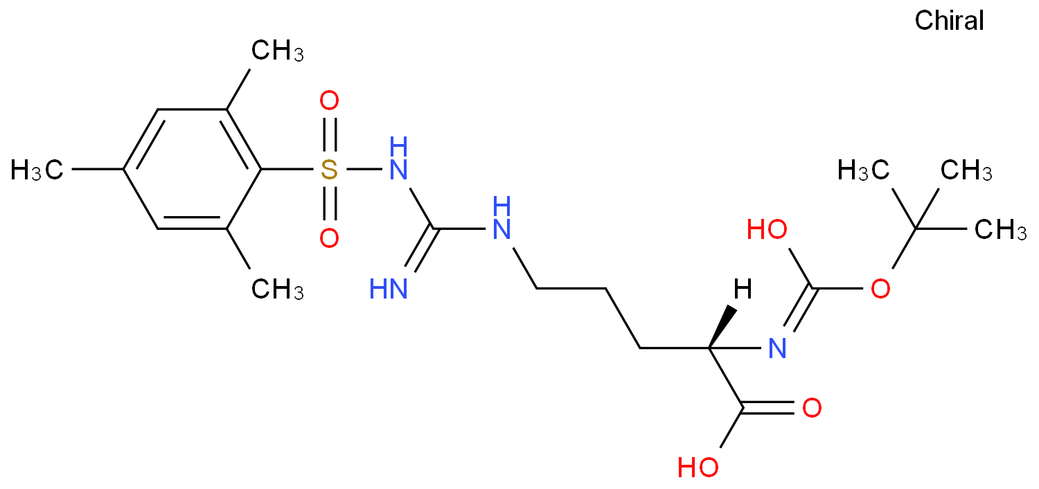 N-Α-T-叔丁氧羰基-N-Ω-(2-三甲基苯磺酰)-L-半胱氨酸环己胺盐