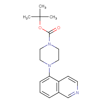 tert-butyl 4-isoquinolin-5-ylpiperazine-1-carboxylate