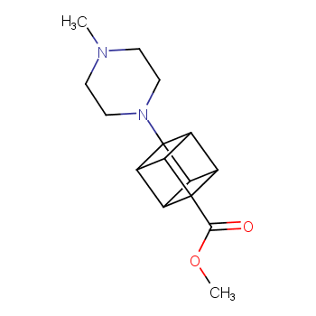 4-(4-甲基哌嗪-1-基)立方烷羧酸甲酯