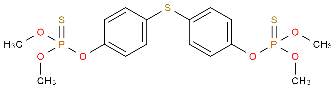 [4-(4-dimethoxyphosphinothioyloxyphenyl)sulfanylphenoxy]-dimethoxy-sulfanylidene-λ<sup>5</sup>-phosphane