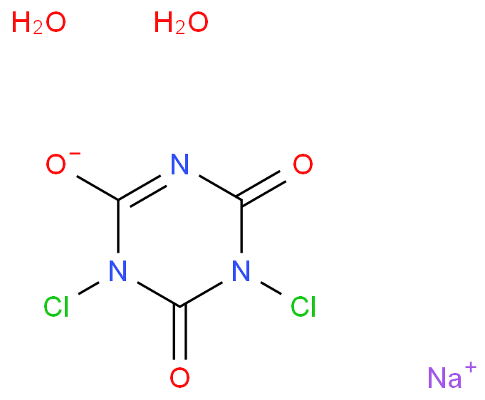 Dichloroisocyanuric acid sodium salt dihydrate