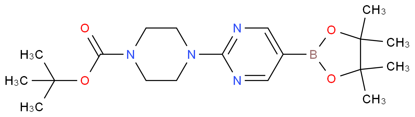 2-(4-BOC-PIPERAZIN-1-YL)PYRIMIDINE-5-BORONIC ACID PINACOL ESTER