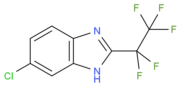 6-Chloro-2-(perfluoroethyl)benzimidazole
