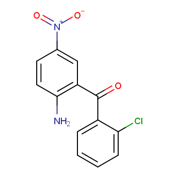 2-Amino-2'-chloro-5-nitro benzophenone